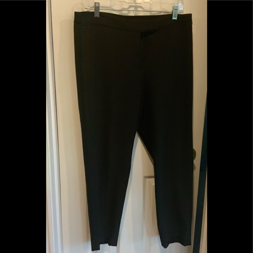 Anne Klein Dressy Black Slacks Sz 8